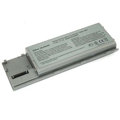 Аккумуляторная батарея для ноутбука Dell Latitude D620, D630 (PC764 ) 5200mAh OEM