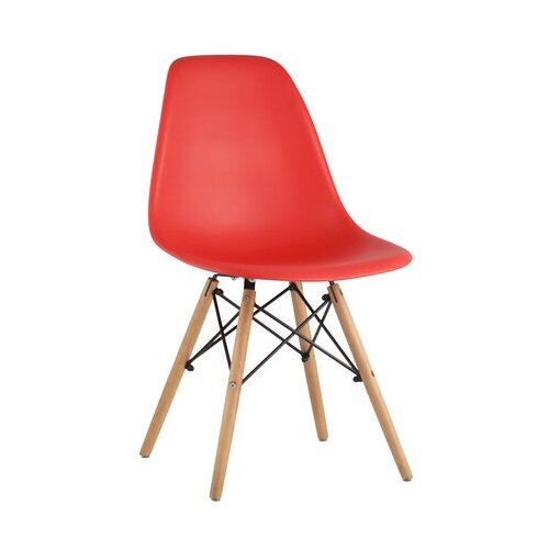 фото Стул simple dsw красный eames