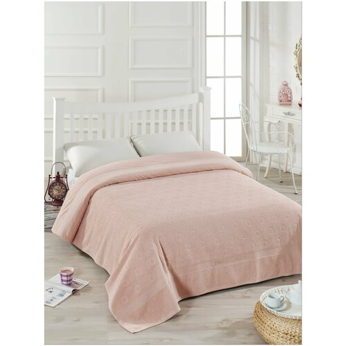 Two Dolphins Покрывало-простыня Caleigh Цвет: Пудра (200х220 см)