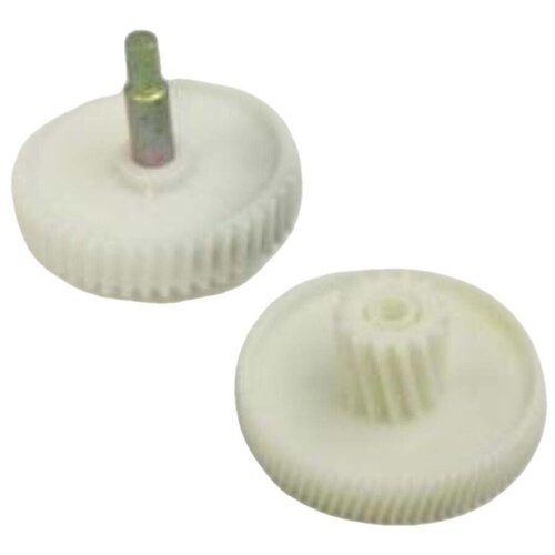 9999990150 Блок шестеренок Rolsen средн+больш(D=79,d=28,H=36,h=15,14и78кос зуб+D=80,H=18, 46косой,шток под 6гр)(50680516032)