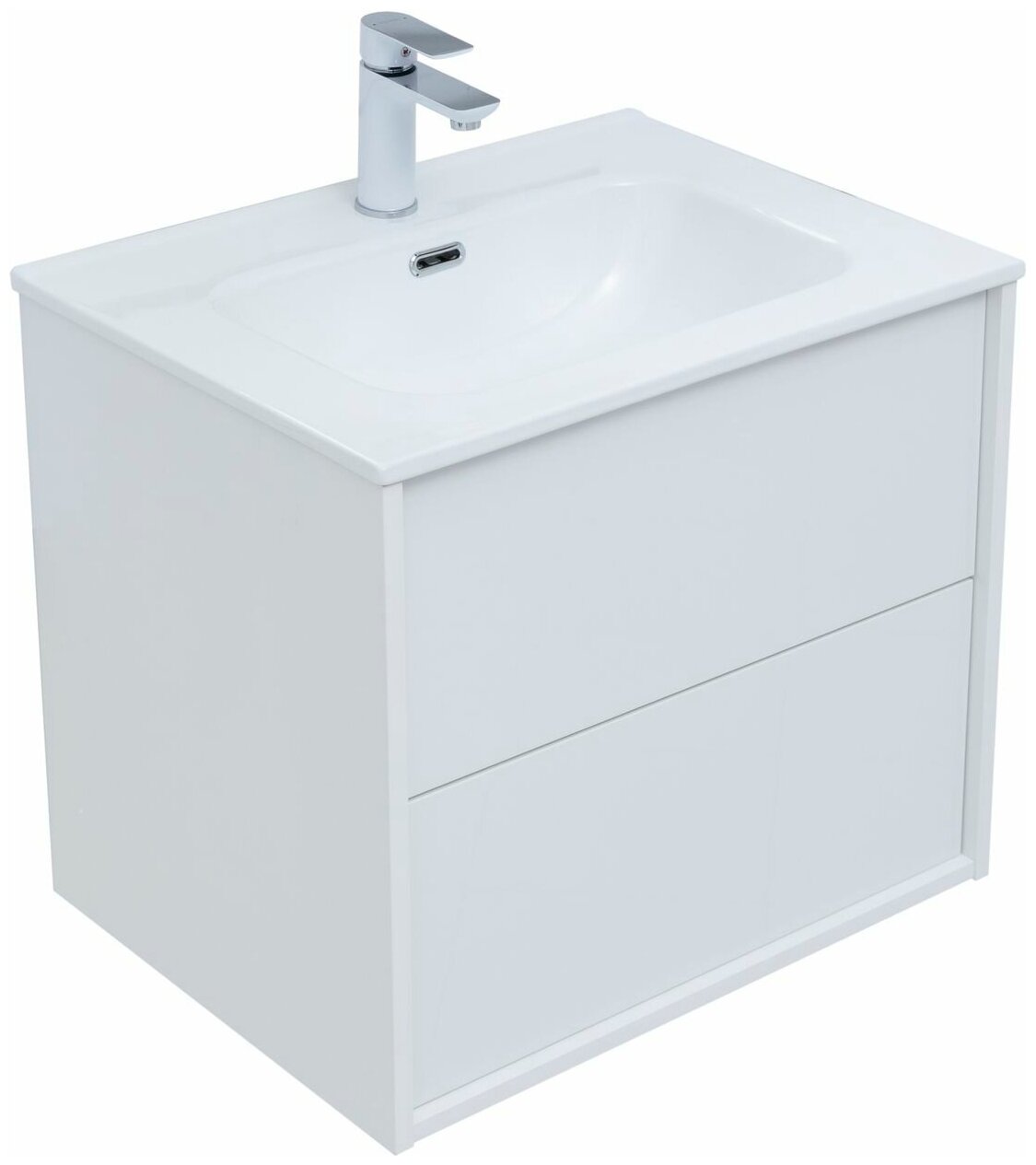 Тумба под раковину Aquanet Lino 60 00287540 - фото №2