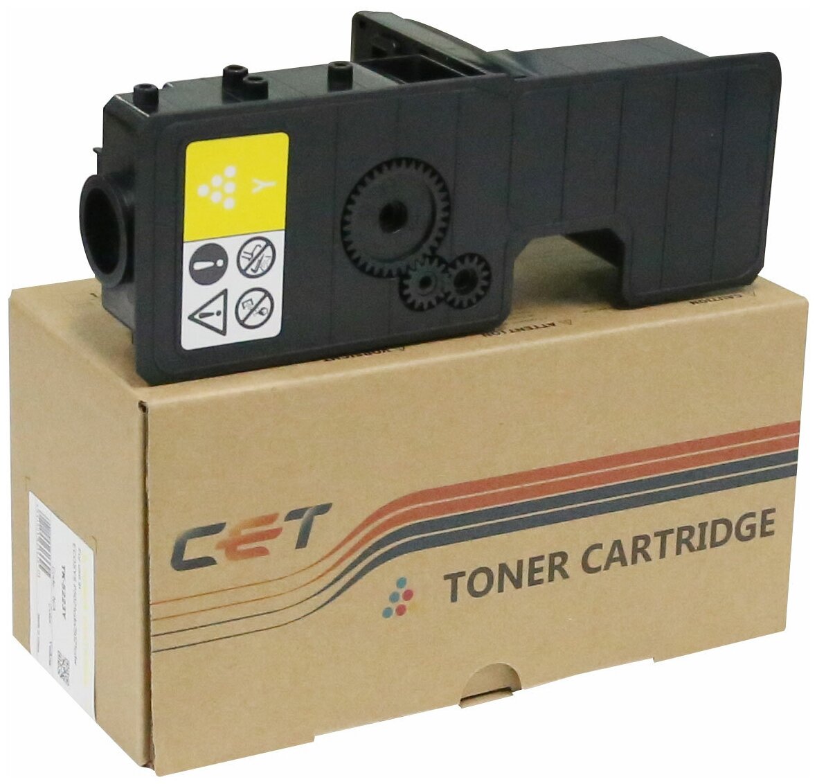 Тонер-картридж (PK208) TK-5230Y для KYOCERA ECOSYS P5021cdn/M5521cdn (CET) Yellow, 33г, 2200 стр, CET8995Y