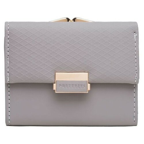 фото Кошелек , фактура тиснение, серый wasabi trend