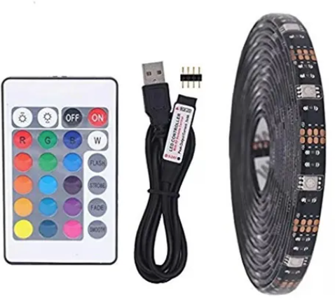Светодиодная лента светодиодная лента SOLITER LIGHT BELT USB 2м разные цвета iP 65 16 цветов — фото 1