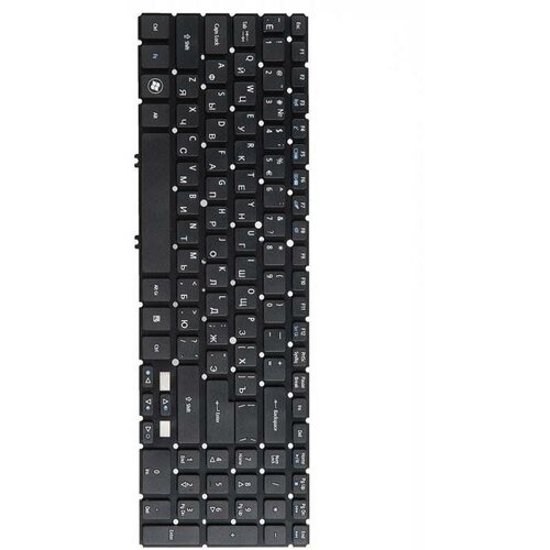 Клавиатура keyboard для TravelMate P455 Black No Frame горизонтально Enter NK I171300W 746₽