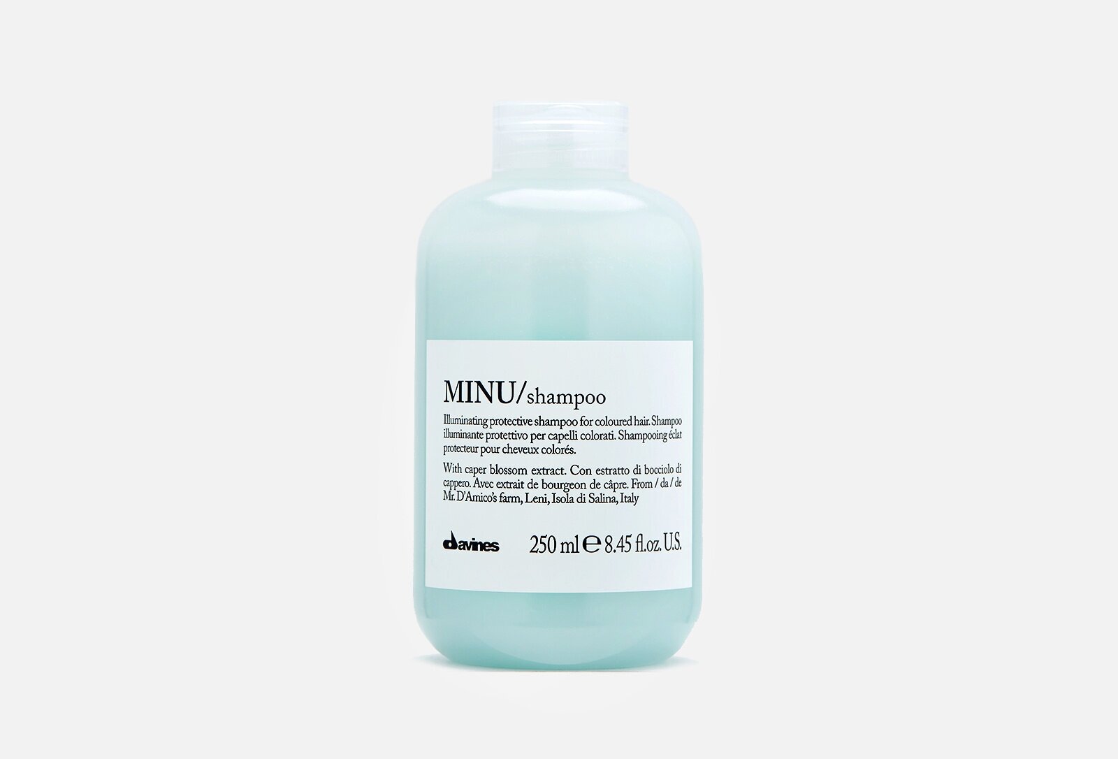 Davines MINU Защитный шампунь для сохранения косметического цвета волос 250 мл (Davines, ) - фото №6