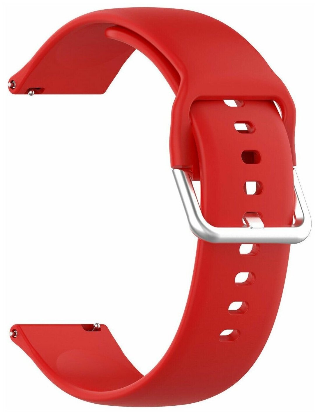 фото Аксессуар Универсальный ремешок Red Line 22mm Silicone Red УТ000025252
