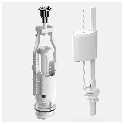 Комплект арматуры для бачка унитаза BERGES Eko 21 арт 030621 1647₽