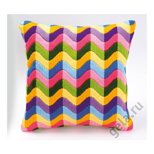 фото Набор для вышивания vervaco pn-0010866 цветочные волны