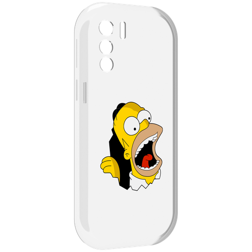 Чехол MyPads гомер-голодный для UleFone Note 13P задняя-панель-накладка-бампер