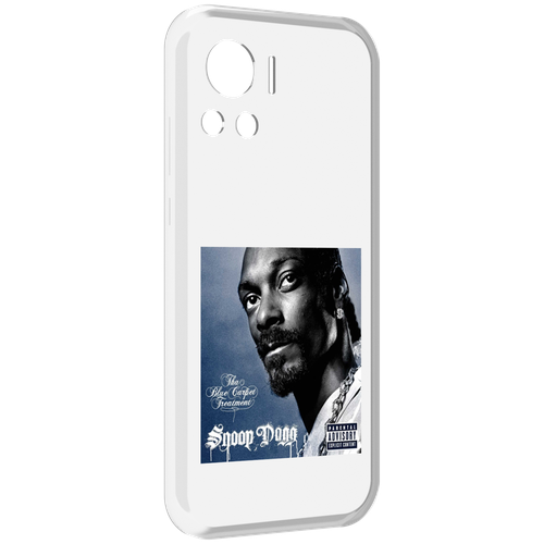 Чехол MyPads Snoop Dogg THA BLUE CARPET TREATMENT для Motorola Edge 30 Ultra задняя-панель-накладка-бампер