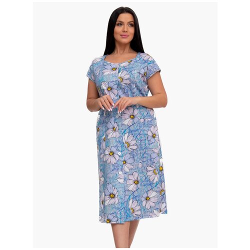 фото Халат женский на пуговицах modellini 946/4, 48 размер