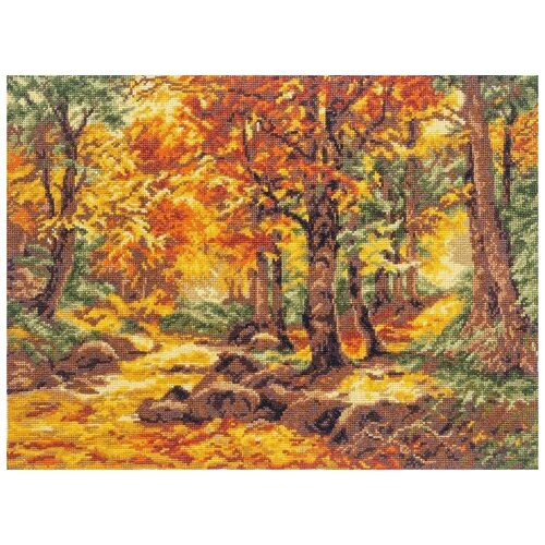 Набор для вышивания палитра арт.08.030 Осенний пейзаж 36х26 см