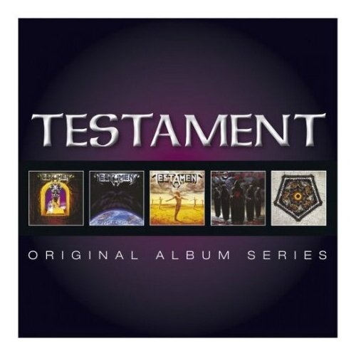 Компакт-Диски, Warner Music Group, TESTAMENT - ORIGINAL ALBUM SERIES (5CD) компакт диски warner bros records rod stewart original album series 5cd