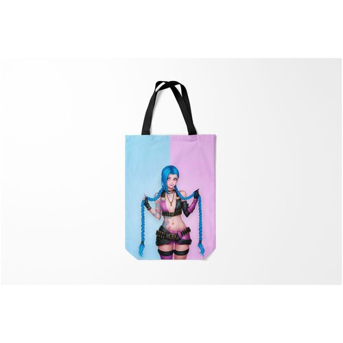 фото Сумка-шоппер / 31х42 см / геймерам / league of legends jinx burnettie