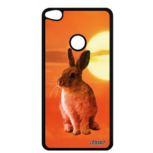 фото Ударопрочный чехол для телефона // huawei p8 lite 2017 // "кролик" трус пушистый, utaupia, оранжевый