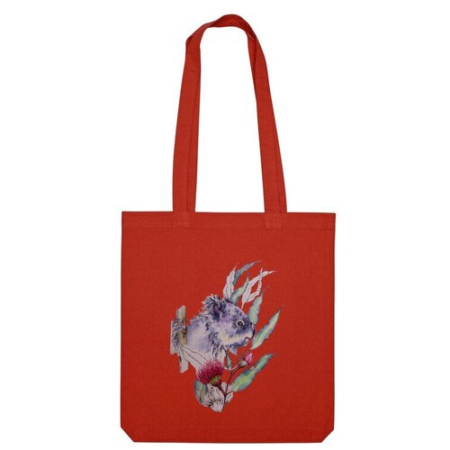 фото Сумка шоппер us basic, красный