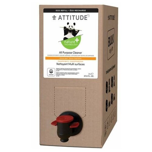 ATTITUDE Bulk2 Go Универсальный очиститель поверхностей 2 л