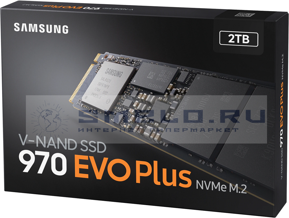 SSD накопитель SAMSUNG 970 EVO Plus 2Тб, M.2 2280, PCI-E x4, NVMe - фото №7