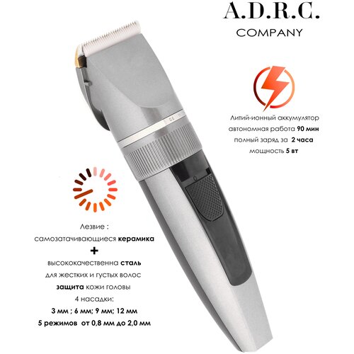 Профессиональная беспроводная машинка для стрижки волостриммернабор для стрижкисалоннаядомашняяуход за волосамис дисплеемдля дома 169900₽