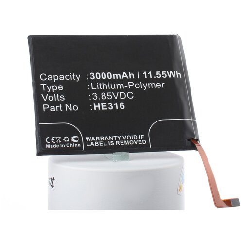 фото Аккумулятор ibatt ib-b1-m2373 3000mah для nokia he316