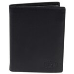 Бумажник KLONDIKE Claim, натуральная кожа в черном цвете, 10 х 2 х 12,5 см - изображение