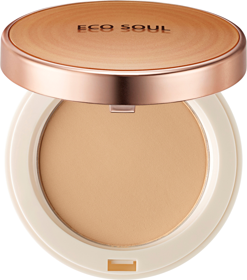 THE SAEM Пудра компактная Eco Soul Perfect Cover Pact 23 Natural Beige 11гр