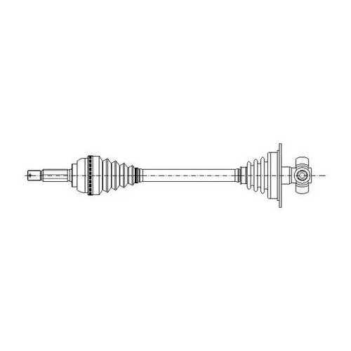 Привод в сборе ABS L METELLI 170115
