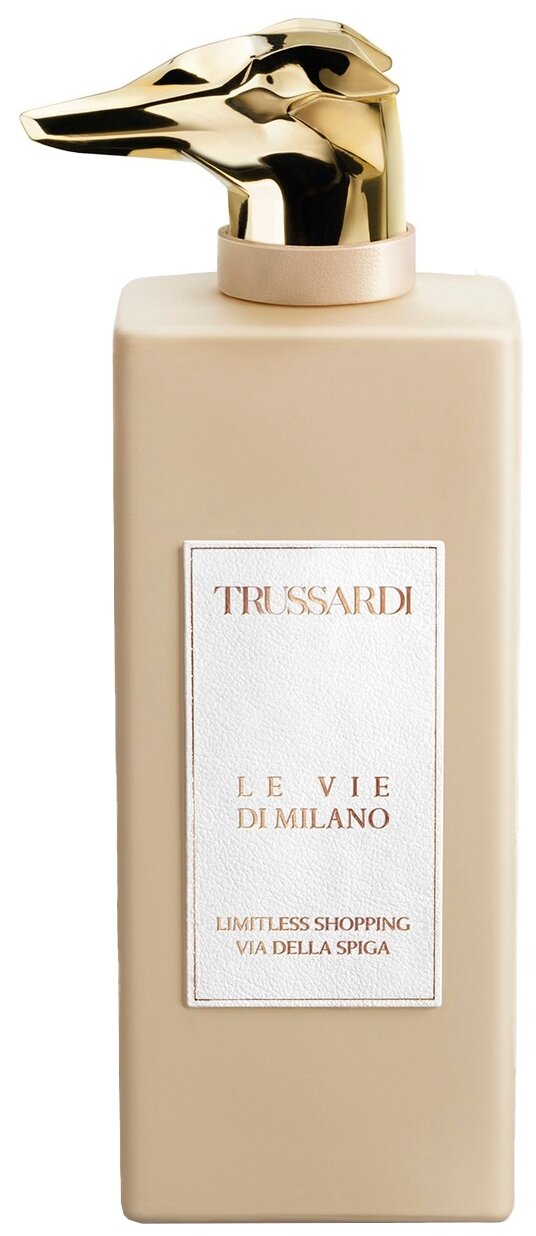 TRUSSARDI парфюмерная вода Le Vie di Milano Limitless Shopping Via della Spiga, 100 мл, 100 г