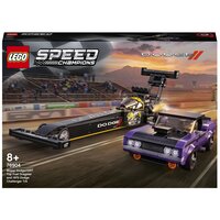 Конструктор LEGO Speed Champions 76904 Mopar Dodge//SRT Top Fuel Dragster and 1970 Dodge Challenger T/A, 627 дет.