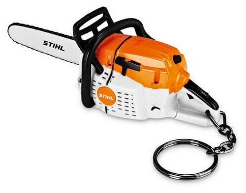 Брелок для ключей в виде бензопилы Stihl со звуковым эффектом 