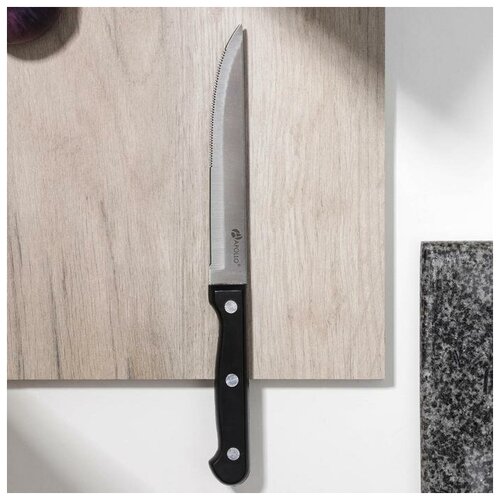Apollo Нож кухонный универсальный, лезвие 13 см, цвет чёрный