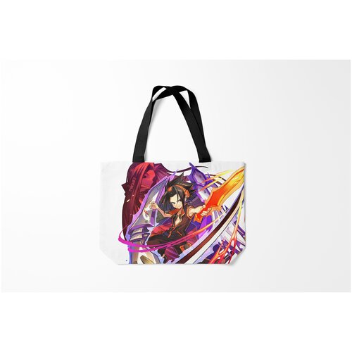 фото Сумка-шоппер / 46х35 см / аниме / шаман кинг burnettie