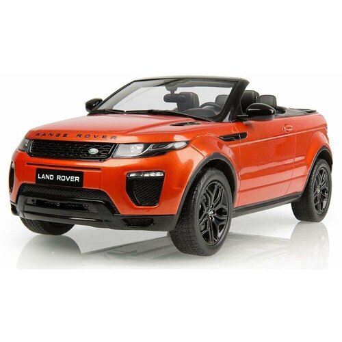 Модель автомобиля Range Rover Evoque 3 Door Convertible, Scale 1:18, Phoenix Orange