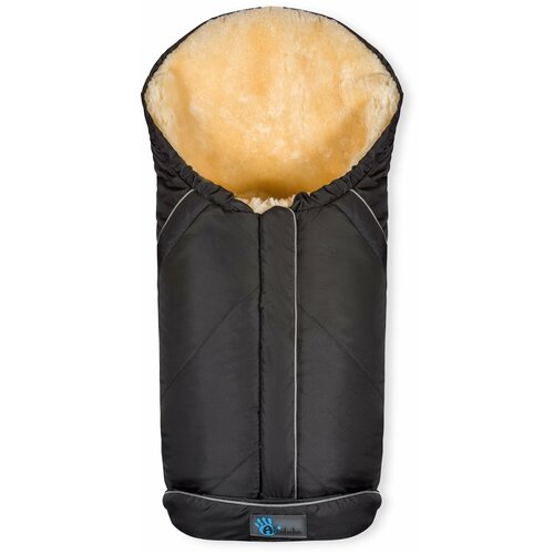 зимний конверт altabebe lambskin bugaboo footmuff mt2280 lp beige 61 Altabebe Lambskin-Car Seat Bag MT2003-LP, 75 см, black