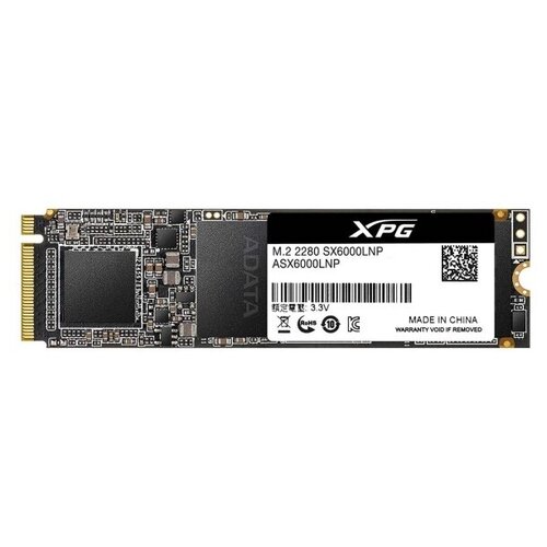 Внутренний SSD накопитель ADATA 1TB SX6000 Lite ASX6000LNP-1TT-C 692000₽