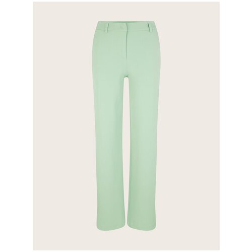 Брюки палаццо Tom Tailor, размер 34, зеленый брюки tom tailor размер 34 зеленый