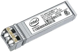 Трансивер Intel E10GSFPSR Ethernet SFP+ SR Optics (Dual Rate 10GBASE-SR/1000BASE-SX) Retail