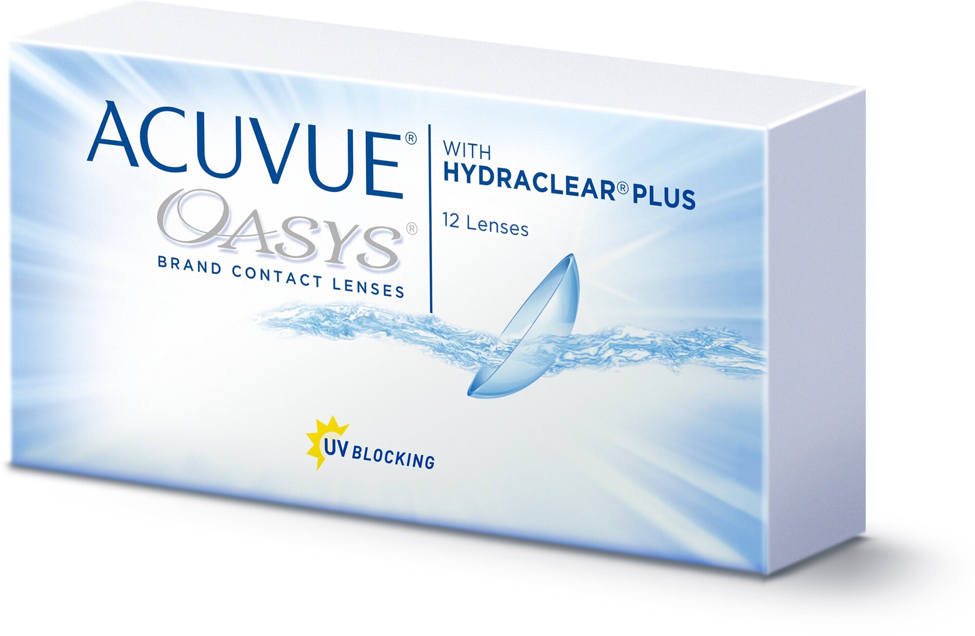 Acuvue Oasys with hydraclear plus (12 линз), 8.8, +7.50