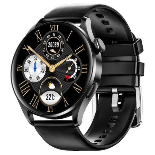 Умные смарт часы M48 Smart Watch Series 7 AMOLED iOSAndroid голосовое управление NFC беспроводная зарядка Чёрный глянец 205600₽