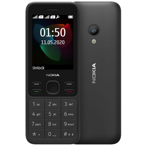 Телефон Nokia 150 (2020) Dual Sim, 2 SIM, черный nokia 5310 2020 dual sim 2 sim черный