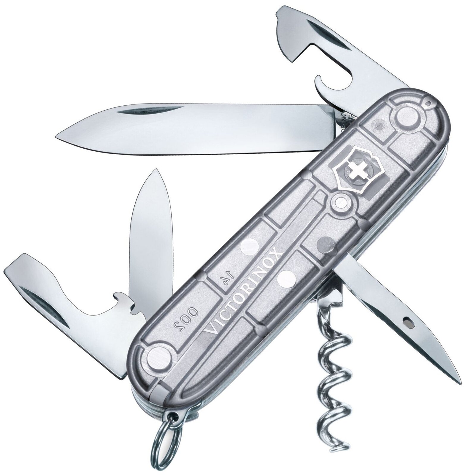 Офицерский швейцарский нож Victorinox Spartan (SilverTech) 91 мм, 12 функций, 1.3603.T7