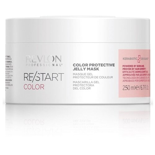 RP RESTART COLOR PROTECTIVE JELLY MASK Защитная гель-маска для окрашенных волос, 250 мл rp restart volume lightweight jelly mask маска желе не утяжеляющая 250 мл