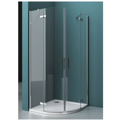 Душевой угол BelBagno KRAFT-R-2-100-C-Cr душевой уголок belbagno kraft kraft r 2 90 c cr 90х90 см профиль хром стекло прозрачное