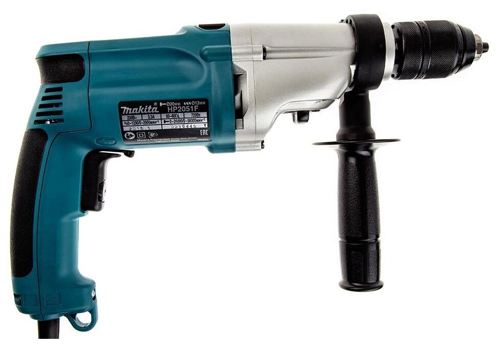 Дрель ударная Makita HP2051F - фотография № 4