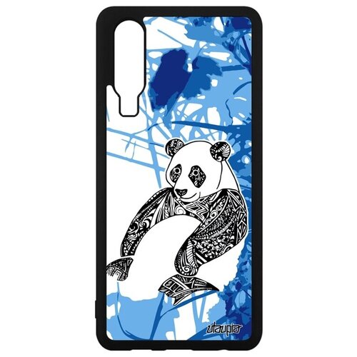 фото Ударопрочный чехол на телефон // huawei p30 // "панда" стиль детеныш, utaupia, голубой