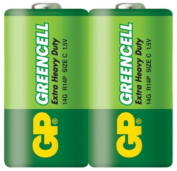 Батарейка GP Greencell C R14