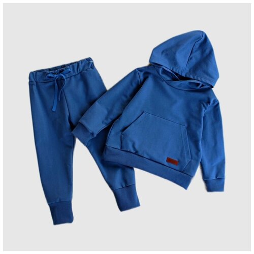Комплект одежды Barosha Kids, размер 116, синий