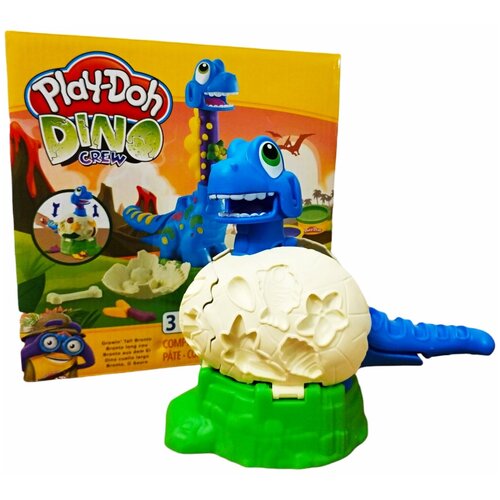 Масса для лепки Play-Doh Растущий бронтозаврик, 1503 / Набор с массой для лепки Плей До