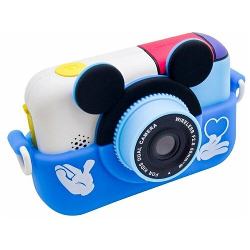 Детский фотоаппарат Mickey Mouse синий 345000₽